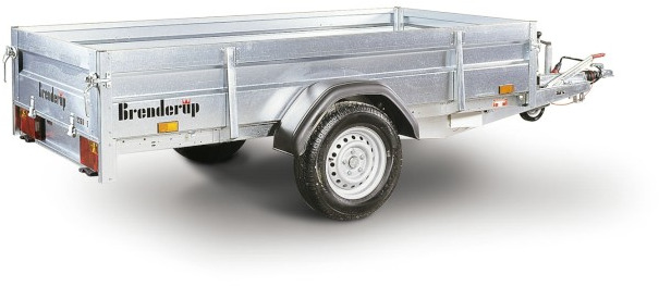 Brenderup Tieflader 2260S B Stahl, 1,3 to. 2580x1280x400mm - Car trailer: picture 1 Brenderup Tieflader 2260S B Stahl, 1,3 to. 2580x1280x400mm - Car trailer: picture 1