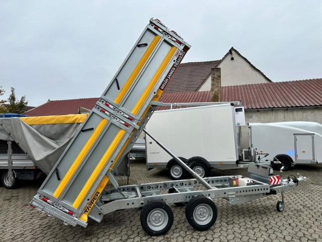 New Tipper trailer Brian James Cargo Tipper 2, Heckkipper 526-3116-35-2-12, 3100 x 1600 x 300 mm, 3,5 to.: picture 6