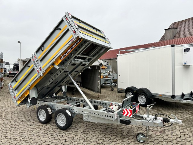 Brian James Cargo Tipper 2, Heckkipper 526-3116-35-2-12, 3100 x 1600 x 300 mm, 3,5 to. - Tipper trailer: picture 1 Brian James Cargo Tipper 2, Heckkipper 526-3116-35-2-12, 3100 x 1600 x 300 mm, 3,5 to. - Tipper trailer: picture 1