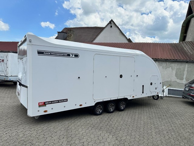 Brian James Race Transporter 7, RT7 397-6023-35-3-10-W, 6000 x 2300 mm, 3,5 to. - Autotransporter trailer: picture 1 Brian James Race Transporter 7, RT7 397-6023-35-3-10-W, 6000 x 2300 mm, 3,5 to. - Autotransporter trailer: picture 1