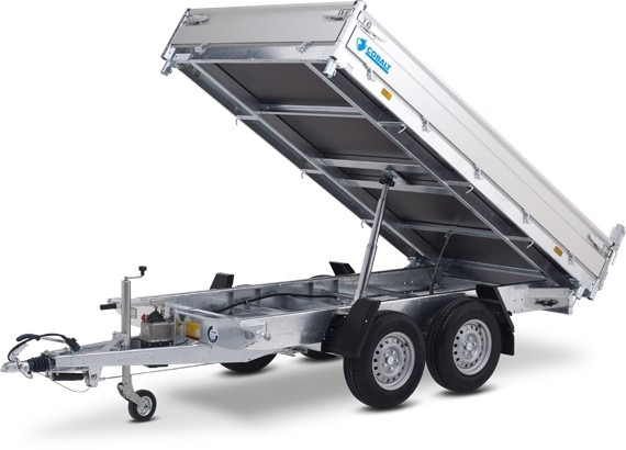 Hapert Cobalt Heckkipper HB-2 3050 x 1600 x 300 mm, ZG 2,0 to. - Tipper trailer: picture 1 Hapert Cobalt Heckkipper HB-2 3050 x 1600 x 300 mm, ZG 2,0 to. - Tipper trailer: picture 1