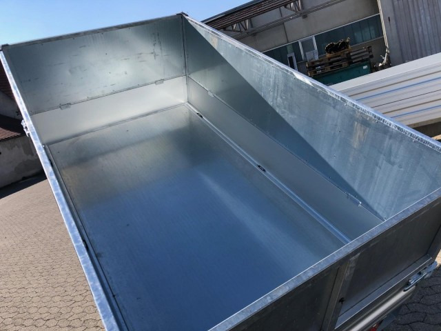 Humbaur HUK 152715 Heckkipper Blechaufsatz 1,5 t. 2680 x 1500 x 300mm - Tipper trailer: picture 2 Humbaur HUK 152715 Heckkipper Blechaufsatz 1,5 t. 2680 x 1500 x 300mm - Tipper trailer: picture 2