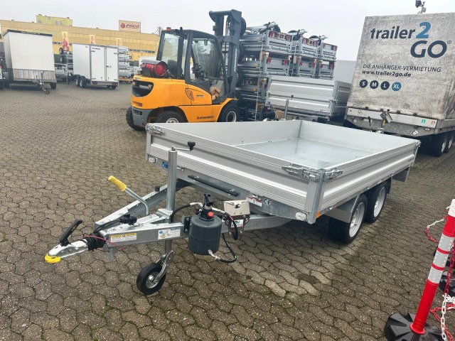 Humbaur HUK 273117 Heckkipper 2,7 t. AkkuFlex 3140 x 1750 x 300 mm - Tipper trailer: picture 1 Humbaur HUK 273117 Heckkipper 2,7 t. AkkuFlex 3140 x 1750 x 300 mm - Tipper trailer: picture 1