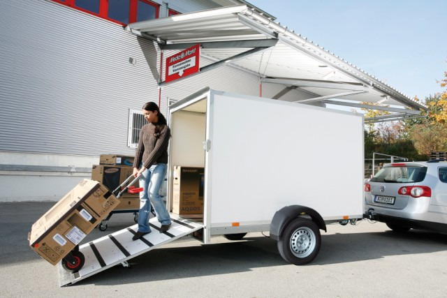 Humbaur Koffer HK 152513-15P, FlexZurr 100 km/h, 1,5 t. 2510 x 1310 x 1520 mm - Closed box trailer: picture 2 Humbaur Koffer HK 152513-15P, FlexZurr 100 km/h, 1,5 t. 2510 x 1310 x 1520 mm - Closed box trailer: picture 2