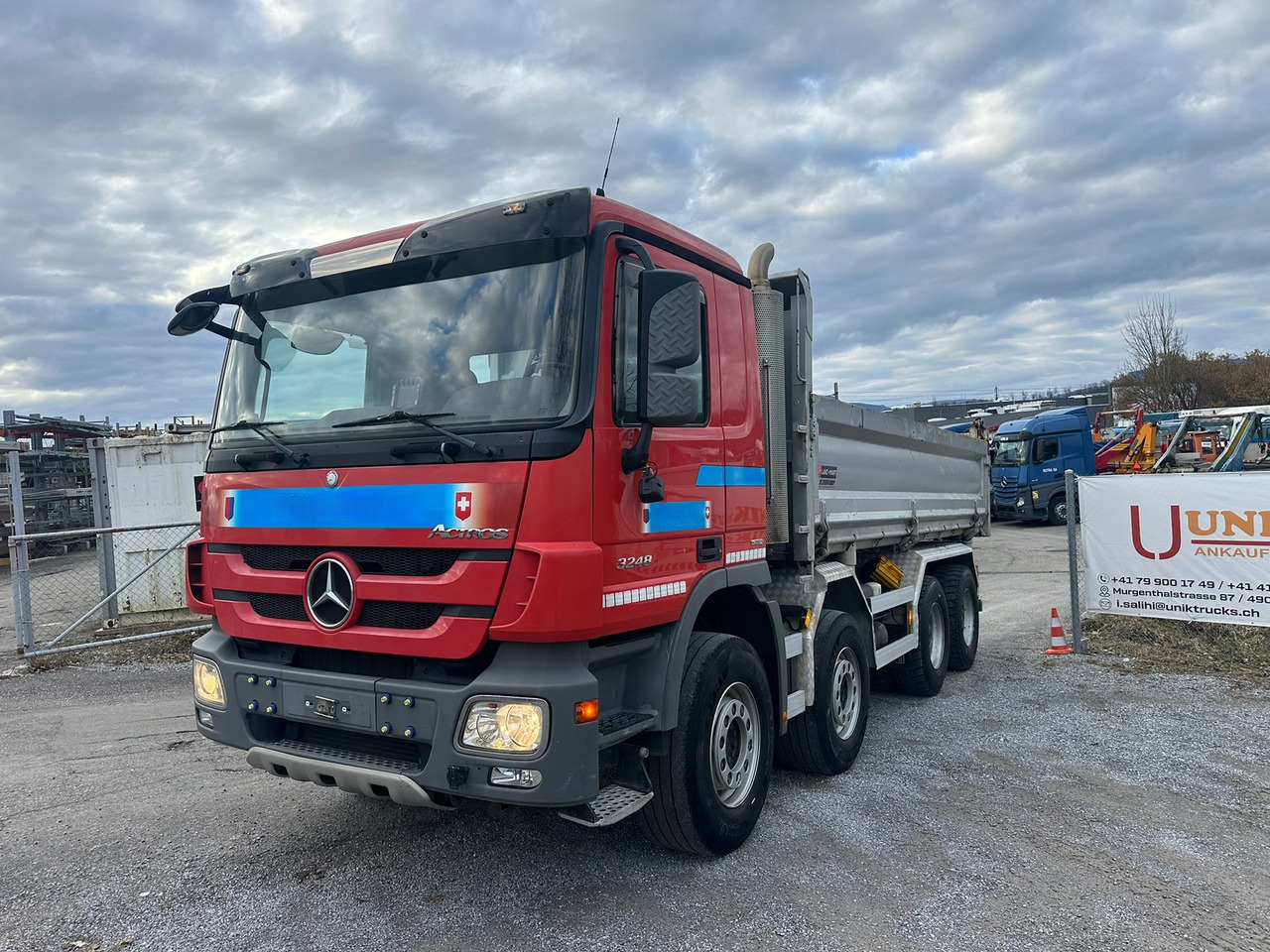 MERCEDES-BENZ Actros 3248 8x4 Kipper - Tipper: picture 2 MERCEDES-BENZ Actros 3248 8x4 Kipper - Tipper: picture 2
