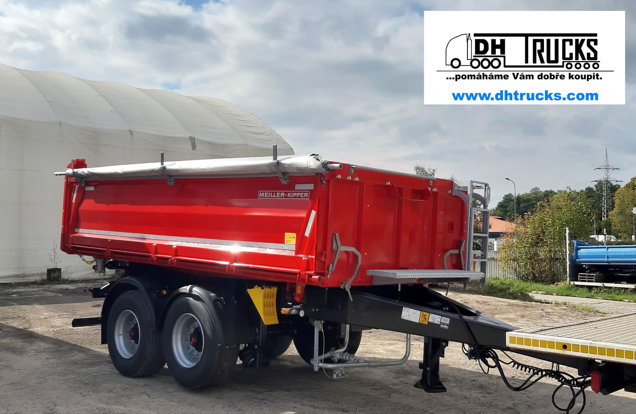 MEILLER MZDA 1822 M / Y / ZVEDACÍ NÁPRAVA * LIFTACHSE / PLACHTA * PLANE / WABCO SmartBoard - Tipper trailer: picture 4 MEILLER MZDA 1822 M / Y / ZVEDACÍ NÁPRAVA * LIFTACHSE / PLACHTA * PLANE / WABCO SmartBoard - Tipper trailer: picture 4
