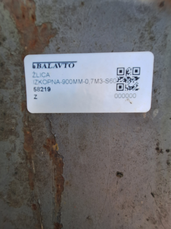 Götene Digging bucket 900 mm S60 - Excavator bucket: picture 3 Götene Digging bucket 900 mm S60 - Excavator bucket: picture 3