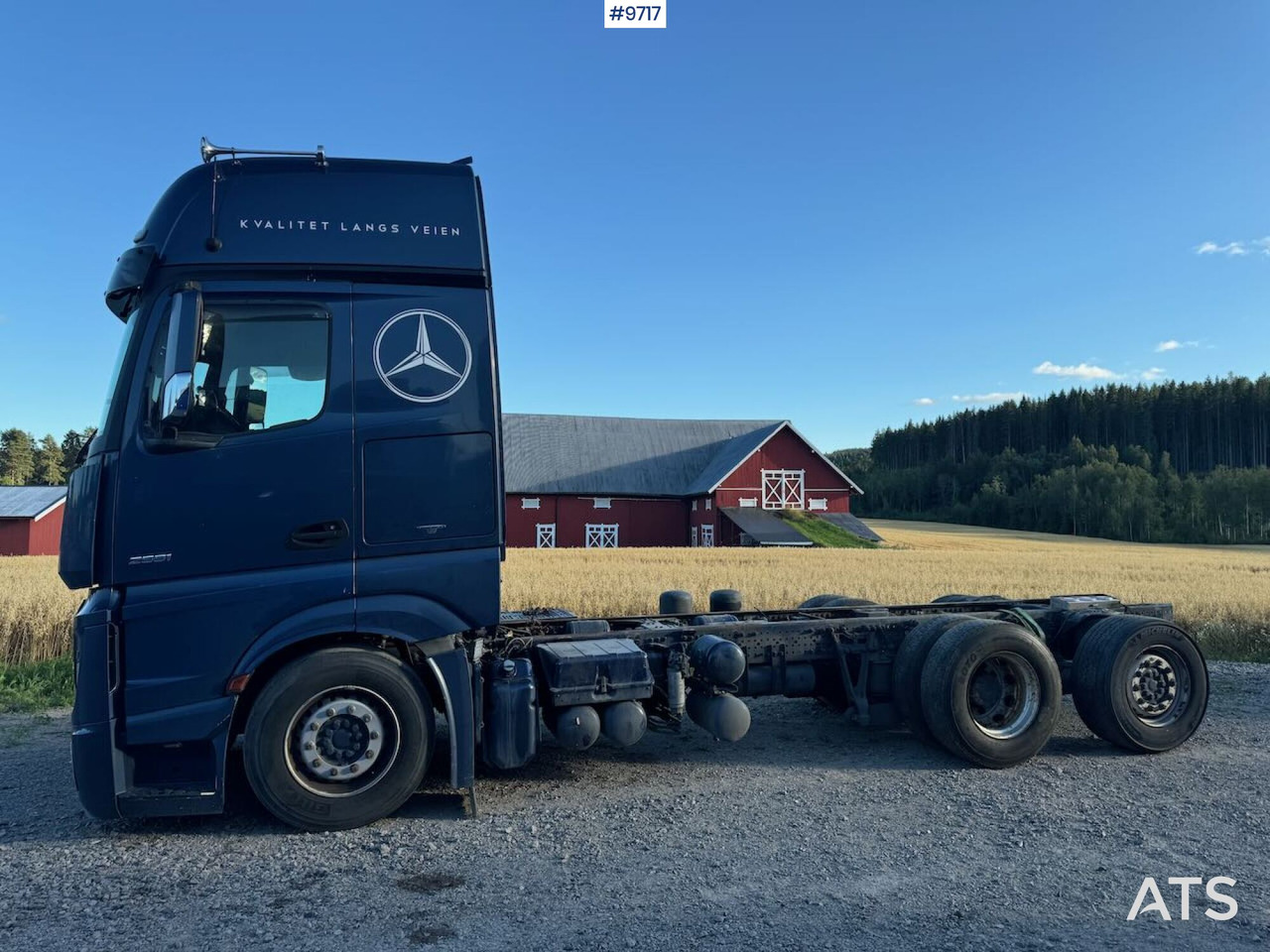 2014 Mercedes Actros 2551 Chassis. Rep object. - Cab chassis truck: picture 2 2014 Mercedes Actros 2551 Chassis. Rep object. - Cab chassis truck: picture 2
