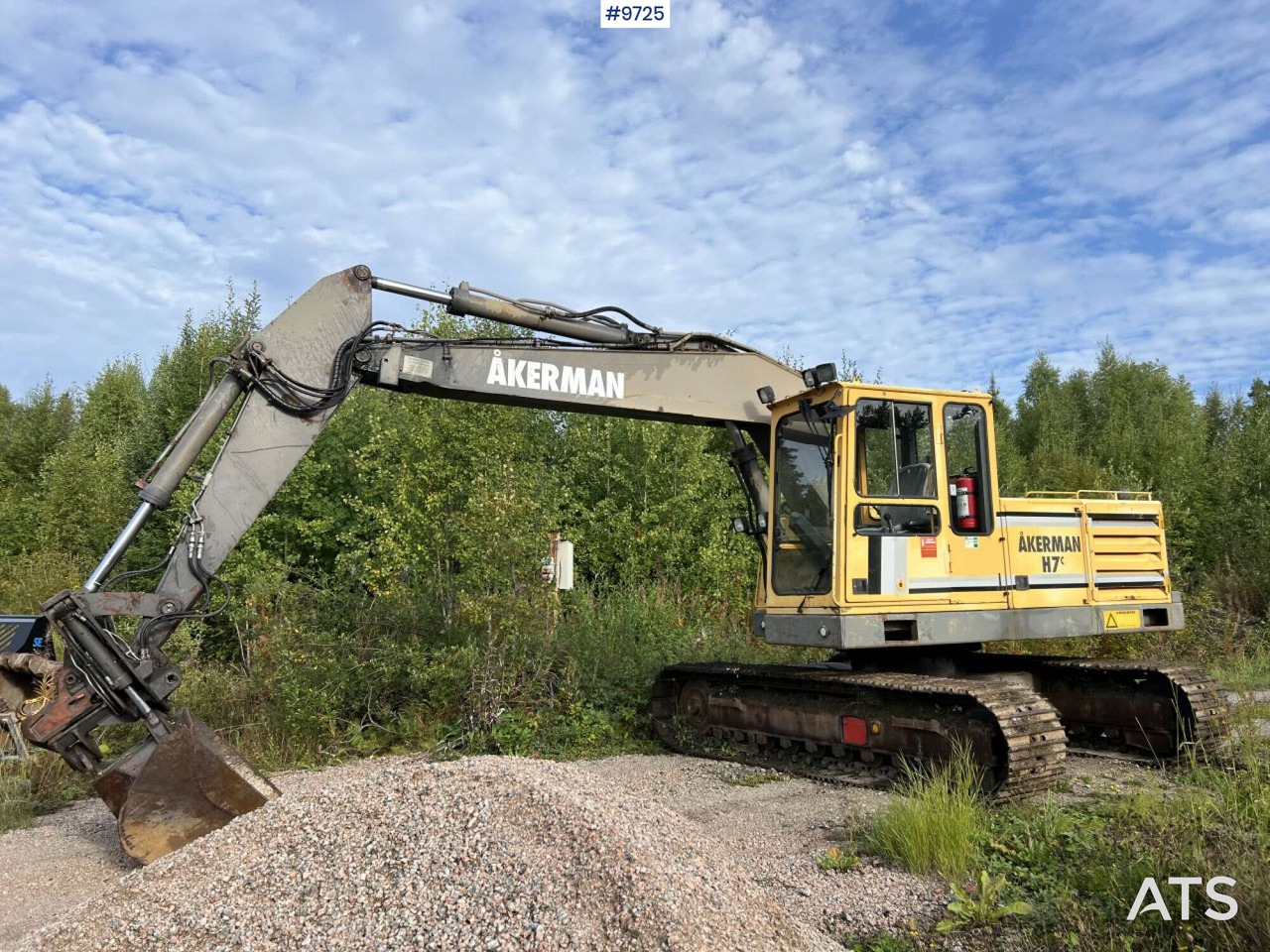 Akerman H7c Excavator with bucket - Crawler excavator: picture 3 Akerman H7c Excavator with bucket - Crawler excavator: picture 3