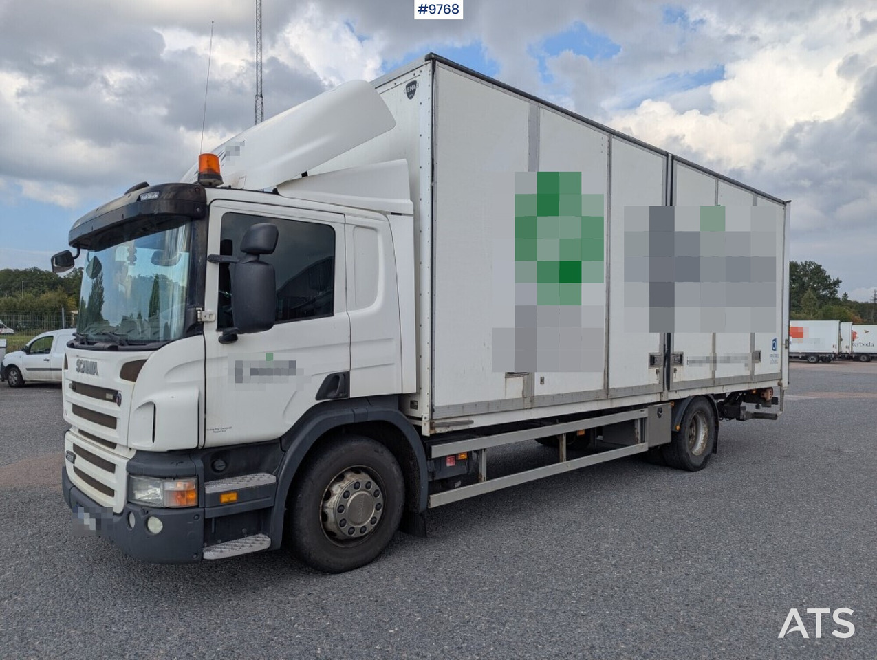 Box Truck Scania P280 4X2 with tail lift - Box truck: picture 1 Box Truck Scania P280 4X2 with tail lift - Box truck: picture 1