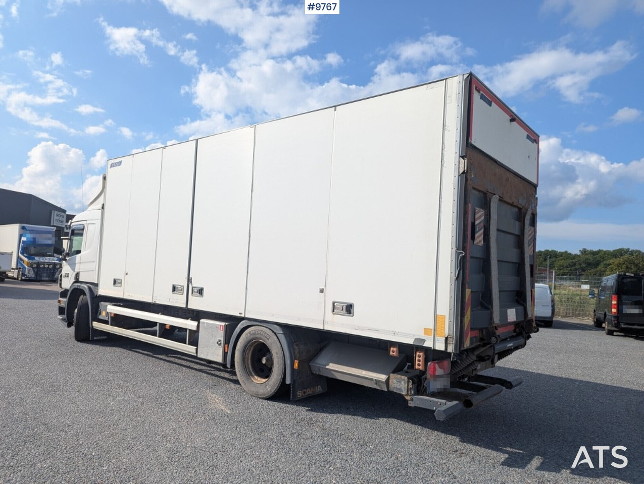 Box Truck Scania P320 4X2 with tail lift - Box truck: picture 3 Box Truck Scania P320 4X2 with tail lift - Box truck: picture 3