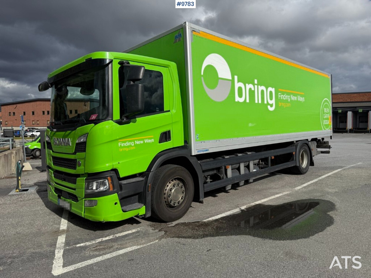 Box truck Scania P280 gas-powered - Box truck: picture 1 Box truck Scania P280 gas-powered - Box truck: picture 1