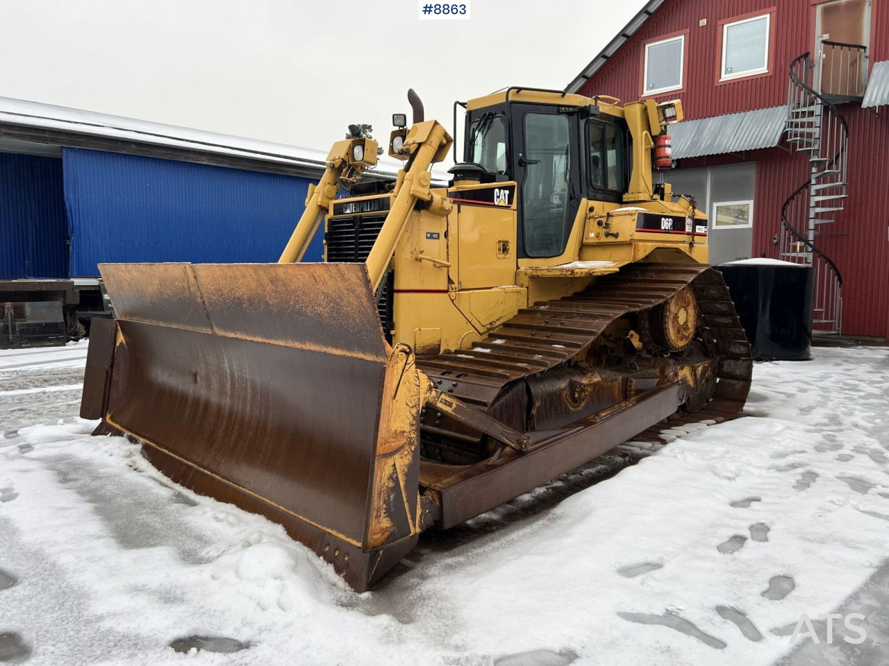 Bulldozer CAT D6R LPG III crawler dozer: picture 7