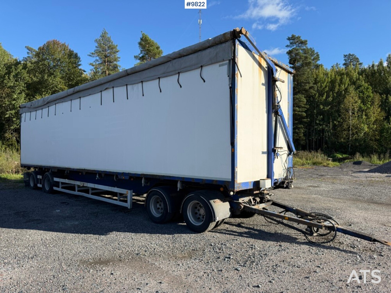 Chipper Trailer EKSJÖVAGNEN FS 18-20 - Closed box trailer: picture 1 Chipper Trailer EKSJÖVAGNEN FS 18-20 - Closed box trailer: picture 1