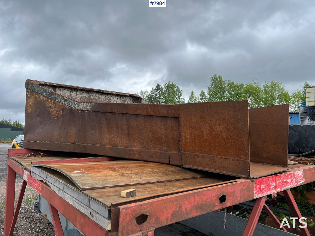 Concrete bucket / Refill bucket - Stora BM - Bucket for Construction machinery: picture 2 Concrete bucket / Refill bucket - Stora BM - Bucket for Construction machinery: picture 2
