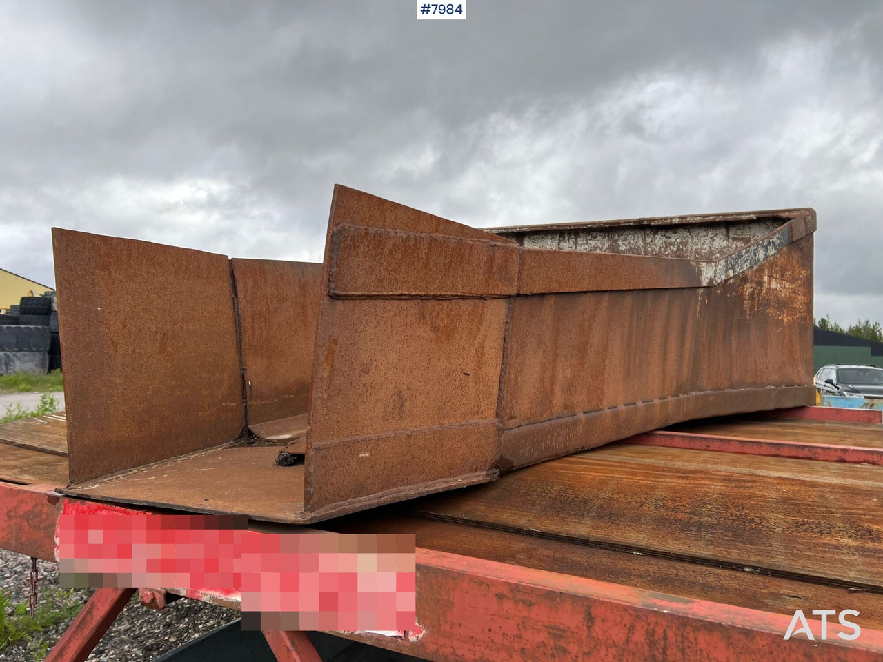 Concrete bucket / Refill bucket - Stora BM - Bucket for Construction machinery: picture 5 Concrete bucket / Refill bucket - Stora BM - Bucket for Construction machinery: picture 5