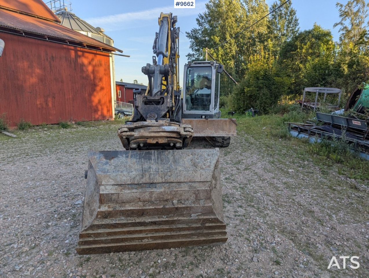 Crawler excavator Excavator Wacker Neuson ET90, Tiltrotator, buckets (Video): picture 8