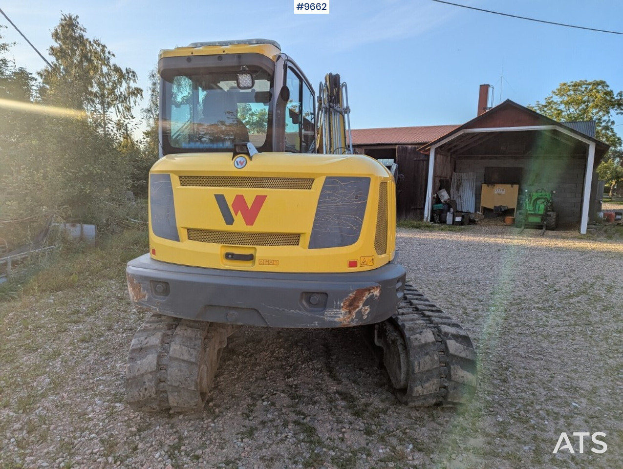 Crawler excavator Excavator Wacker Neuson ET90, Tiltrotator, buckets (Video): picture 6