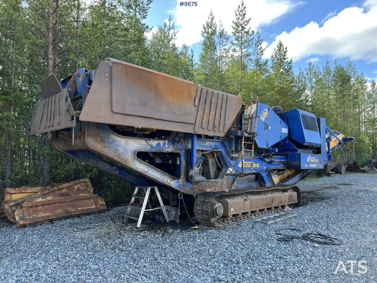 FINTEC 1107 Crawler crusher with only 6022 hours - Crusher: picture 3 FINTEC 1107 Crawler crusher with only 6022 hours - Crusher: picture 3