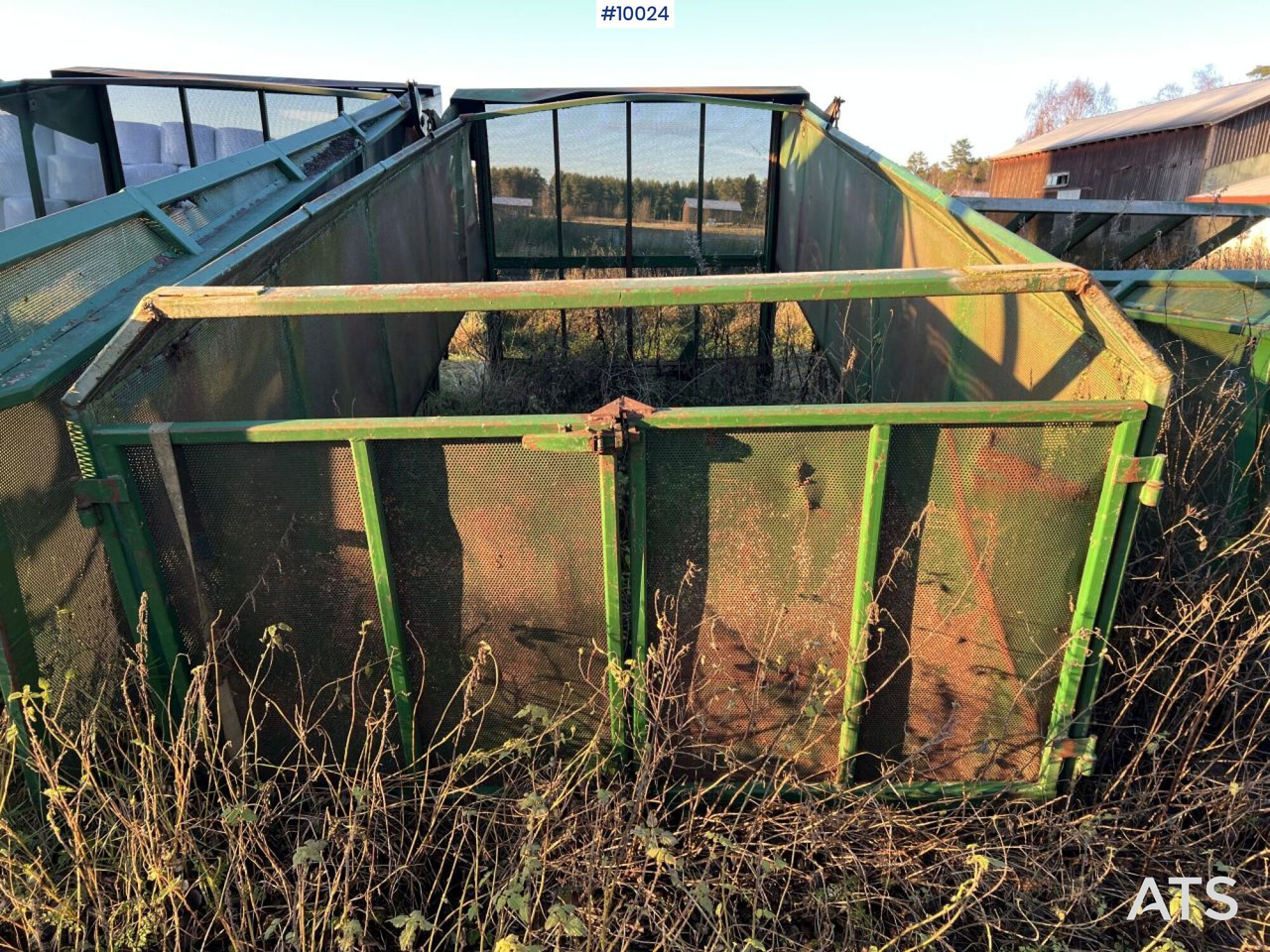 Green waste cassette for KMA tipper wagon - Flatbed body: picture 1 Green waste cassette for KMA tipper wagon - Flatbed body: picture 1