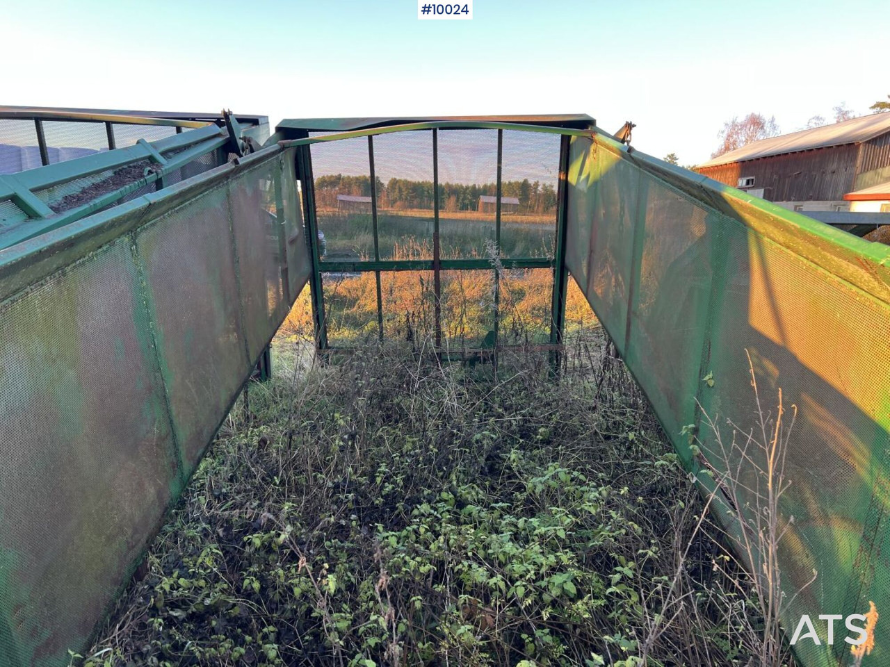 Green waste cassette for KMA tipper wagon - Flatbed body: picture 2 Green waste cassette for KMA tipper wagon - Flatbed body: picture 2