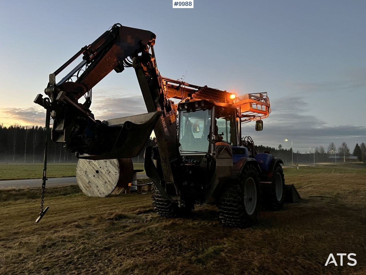 HUDDIG 1260C Grävlastare – Linjeutrustad - Backhoe loader: picture 4 HUDDIG 1260C Grävlastare – Linjeutrustad - Backhoe loader: picture 4