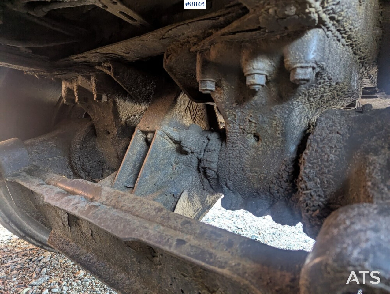 Hook lift truck Hook Truck Scania R124BG 6x2 with gravel flatbed (SEE VIDEO): picture 12