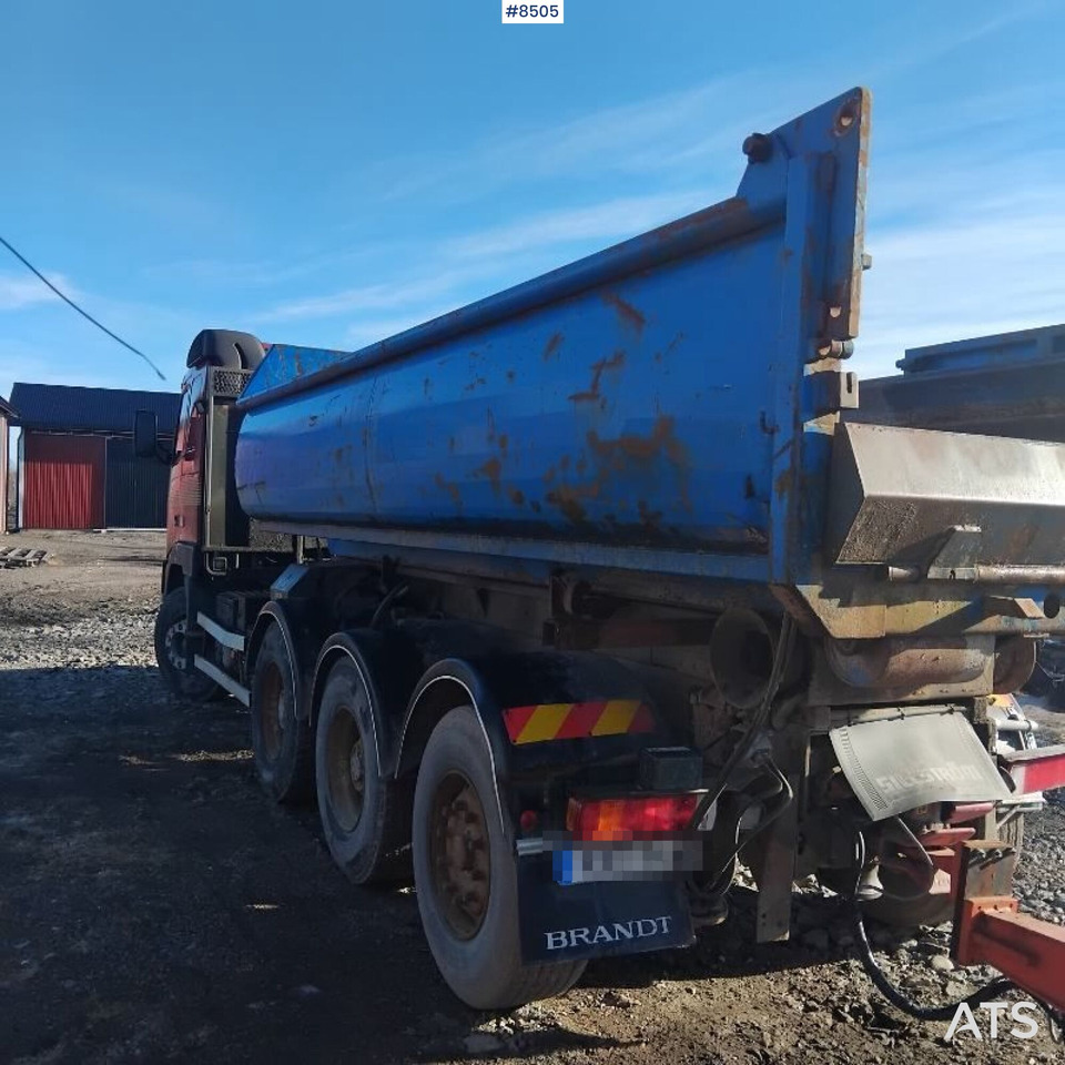 Hook Truck Volvo FH 12 6x4 Tridem with gravel flatbed(VIDEO) - Hook lift truck: picture 3 Hook Truck Volvo FH 12 6x4 Tridem with gravel flatbed(VIDEO) - Hook lift truck: picture 3