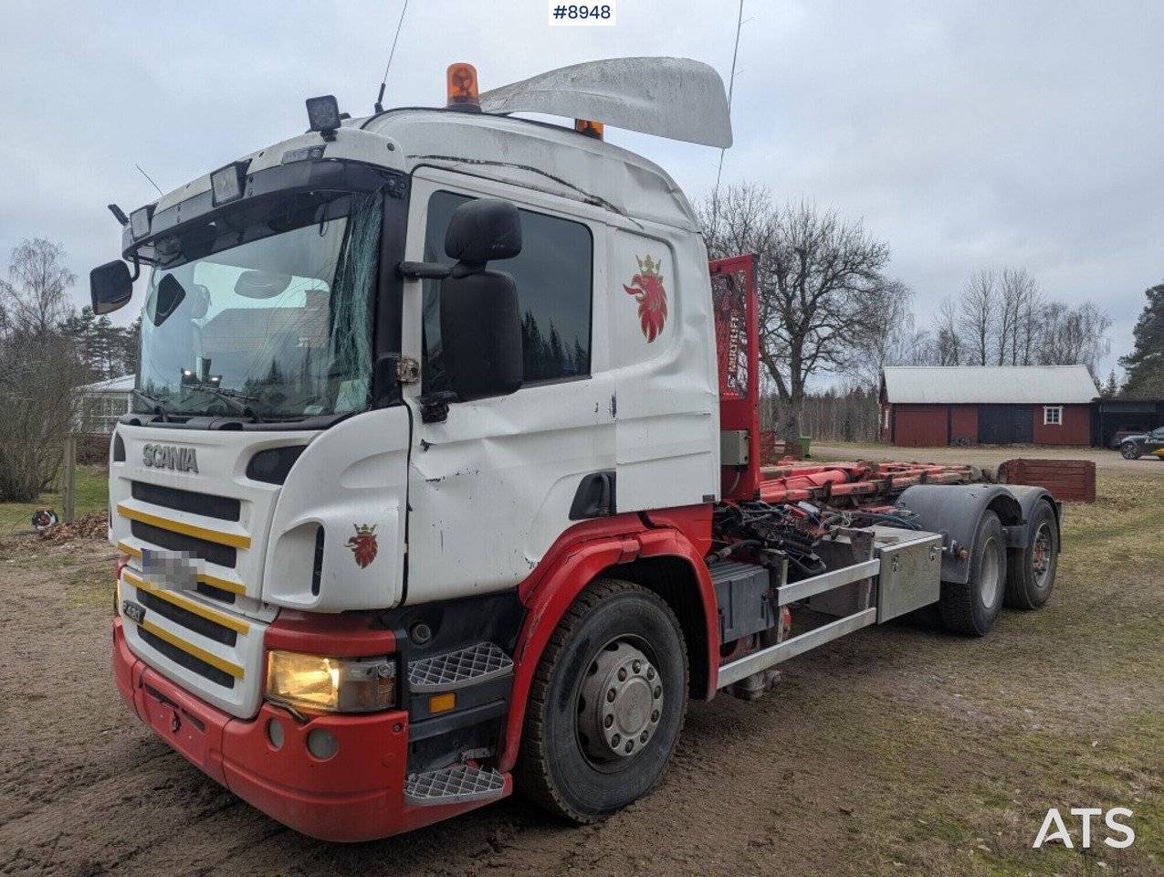 Hooklift Truck Scania P420- Rep Object (SEE VIDEO) - Hook lift truck: picture 1 Hooklift Truck Scania P420- Rep Object (SEE VIDEO) - Hook lift truck: picture 1