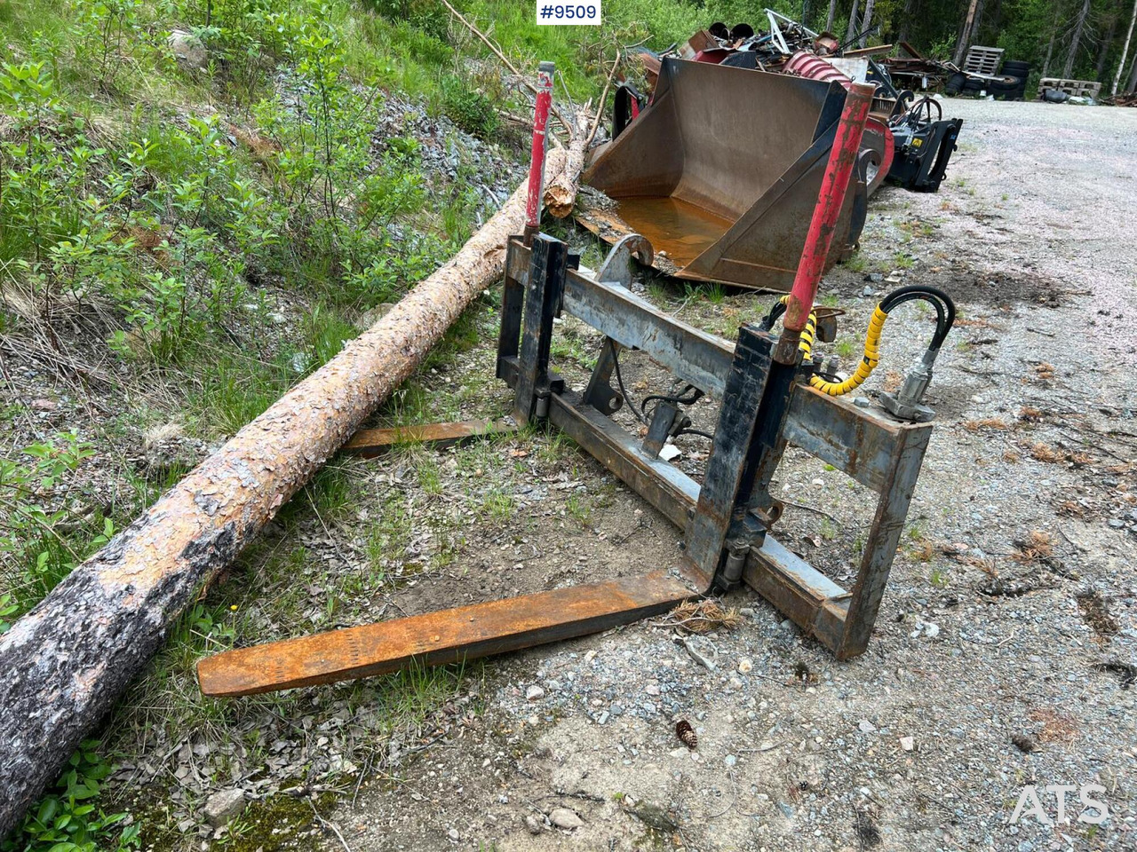 Hydraulic forks - Large BM - Forks: picture 1 Hydraulic forks - Large BM - Forks: picture 1