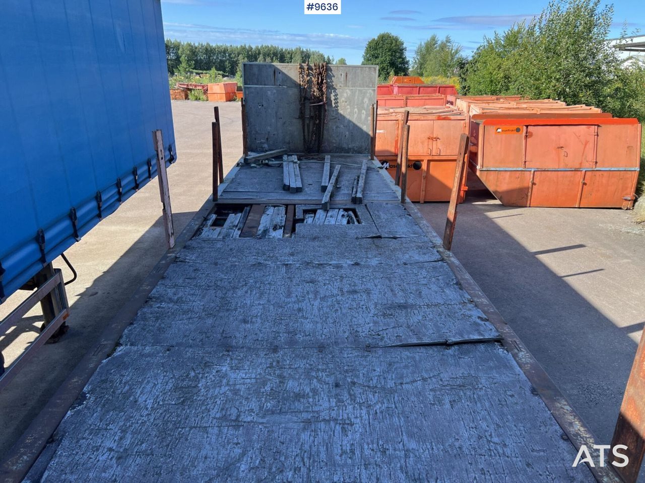 KILAFORS SVTPB3 129 trailer, Rep Objekt - Dropside/ Flatbed semi-trailer: picture 5 KILAFORS SVTPB3 129 trailer, Rep Objekt - Dropside/ Flatbed semi-trailer: picture 5