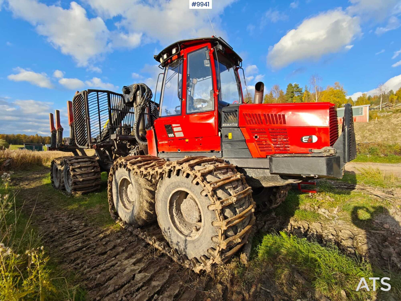 Komatsu 895 Forwarder (VIDEO) - Forwarder: picture 1 Komatsu 895 Forwarder (VIDEO) - Forwarder: picture 1