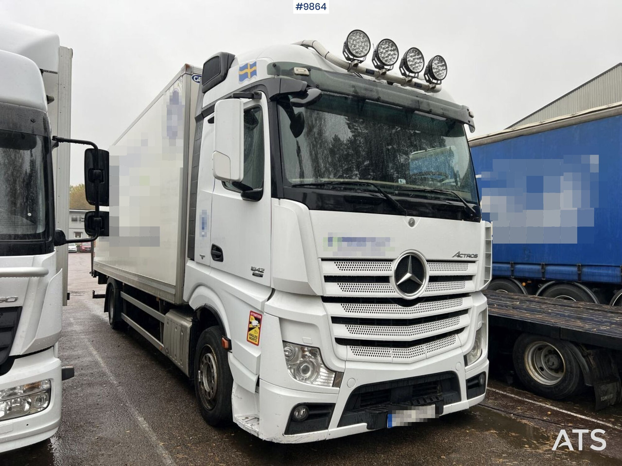 MERCEDES-BENZ ACTROS 963-0-A Box truck with tail lift - Box truck: picture 2 MERCEDES-BENZ ACTROS 963-0-A Box truck with tail lift - Box truck: picture 2