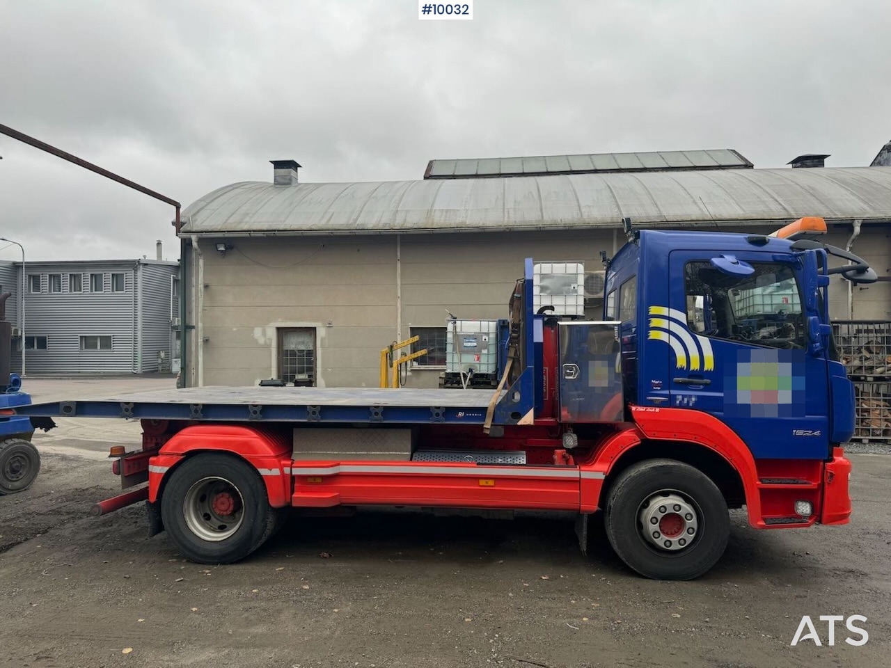 Mercedes Atego 1524 Hook Truck with AJK hook - Hook lift truck: picture 3 Mercedes Atego 1524 Hook Truck with AJK hook - Hook lift truck: picture 3
