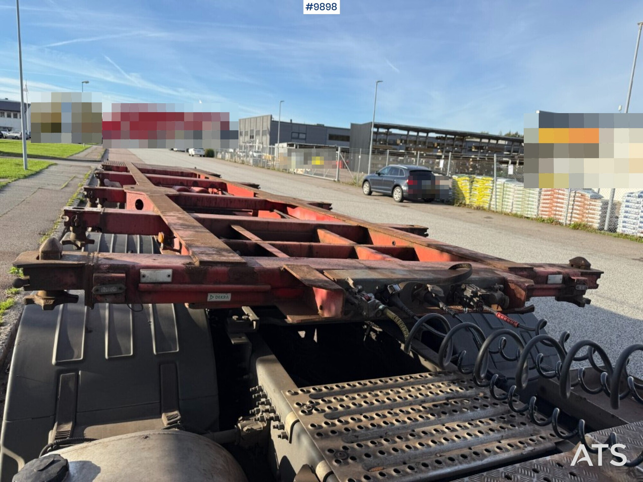 Container chassis Fliegl SDS 400 - Other machinery: picture 4 Container chassis Fliegl SDS 400 - Other machinery: picture 4