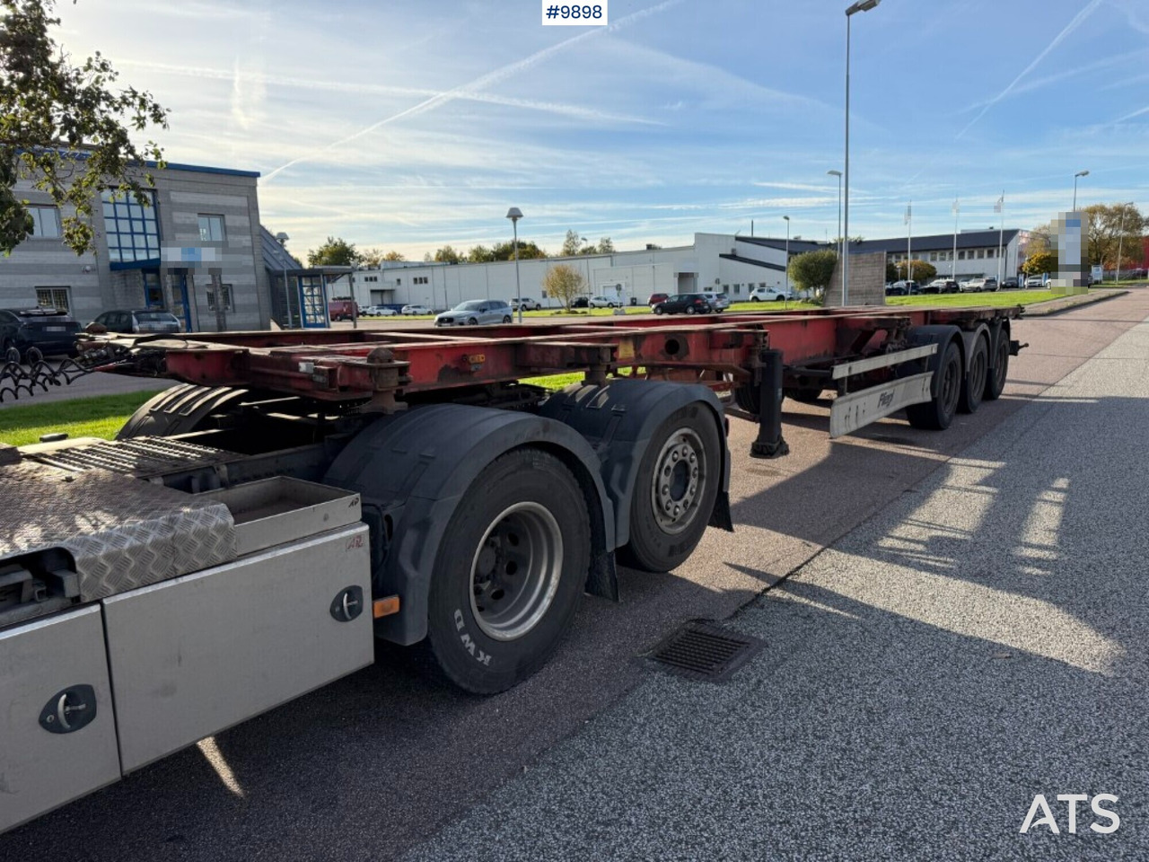 Container chassis Fliegl SDS 400 - Other machinery: picture 1 Container chassis Fliegl SDS 400 - Other machinery: picture 1
