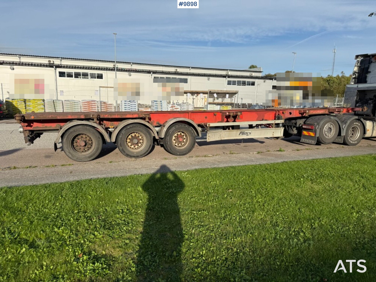 Container chassis Fliegl SDS 400 - Other machinery: picture 5 Container chassis Fliegl SDS 400 - Other machinery: picture 5