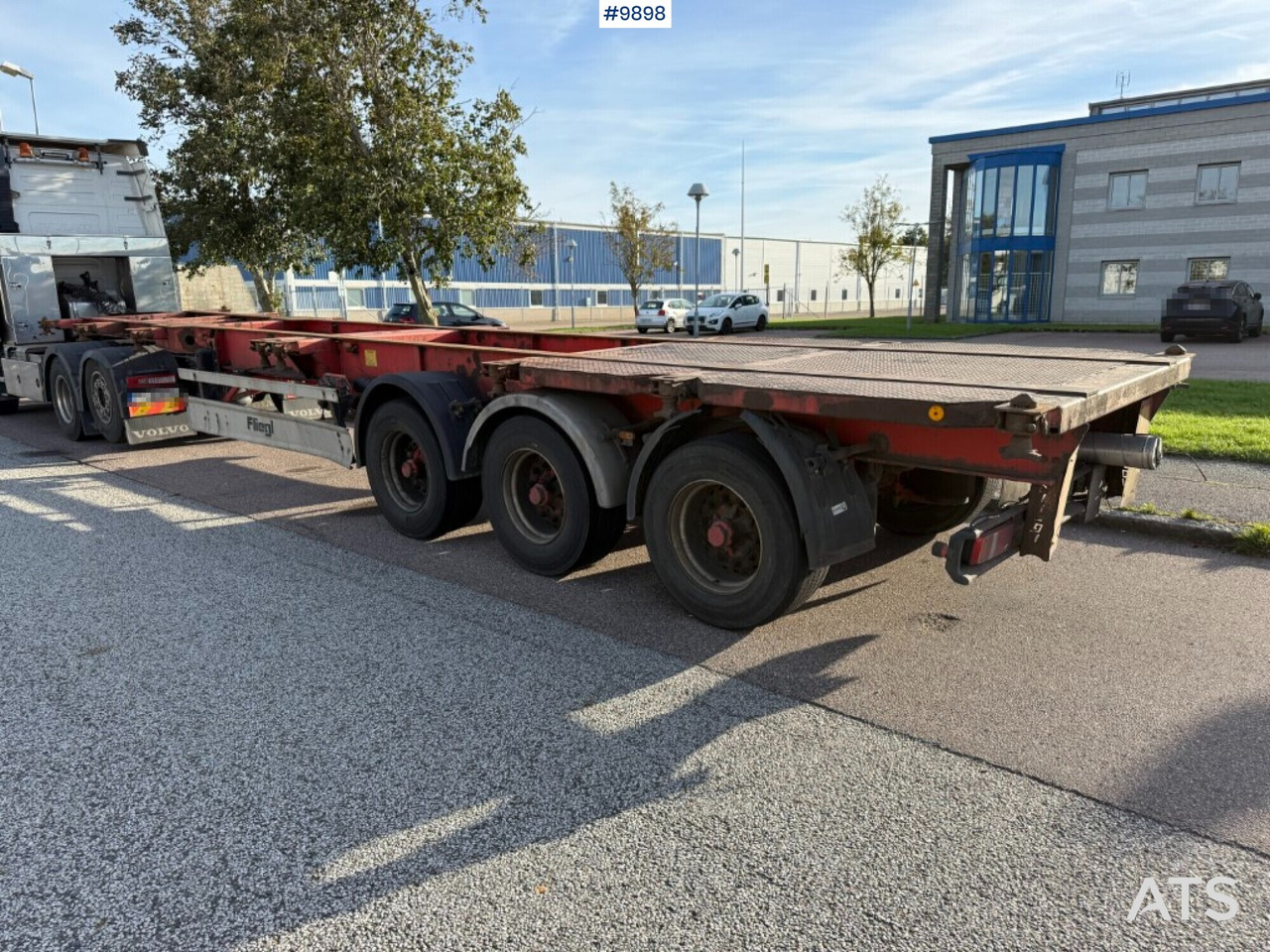 Container chassis Fliegl SDS 400 - Other machinery: picture 2 Container chassis Fliegl SDS 400 - Other machinery: picture 2