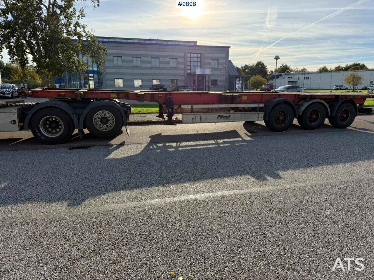 Container chassis Fliegl SDS 400 - Other machinery: picture 3 Container chassis Fliegl SDS 400 - Other machinery: picture 3
