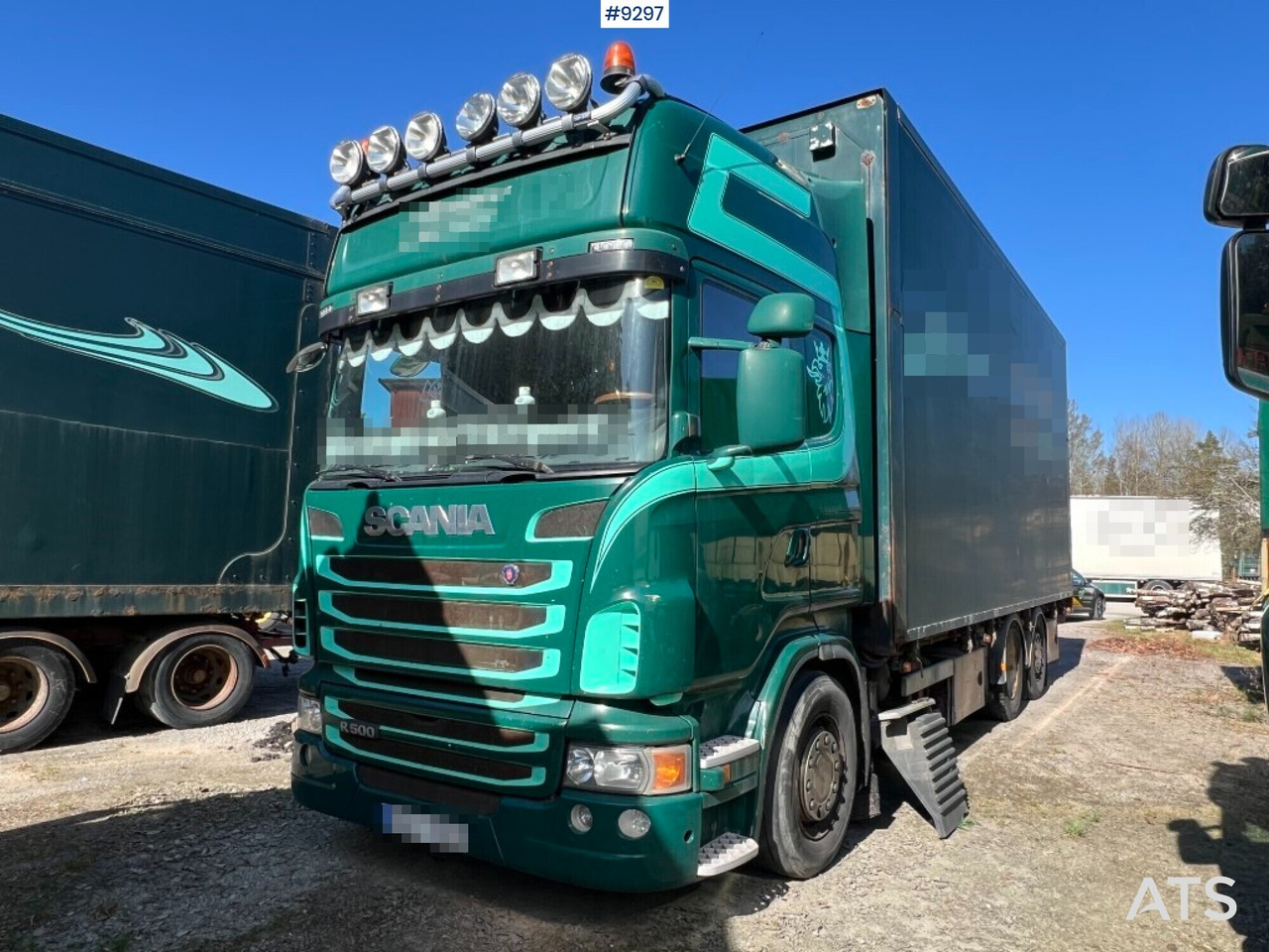 SCANIA R500 LB 6X2*4 HNB Visir with Visir trailer BRIAB - Box truck: picture 1 SCANIA R500 LB 6X2*4 HNB Visir with Visir trailer BRIAB - Box truck: picture 1