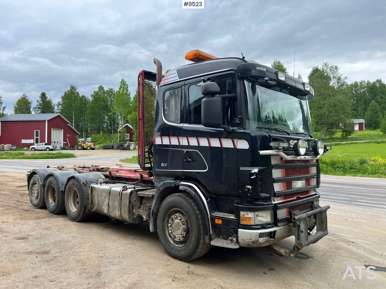Scania R164 Tridem Hooklift - Hook lift truck: picture 2 Scania R164 Tridem Hooklift - Hook lift truck: picture 2