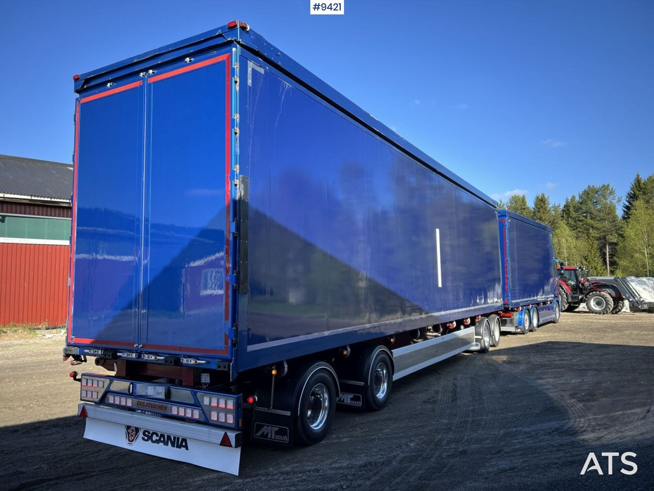 Scania S580 med Eksjövagnen FS 18-20 – Chip truck with trailer - Box truck: picture 5 Scania S580 med Eksjövagnen FS 18-20 – Chip truck with trailer - Box truck: picture 5