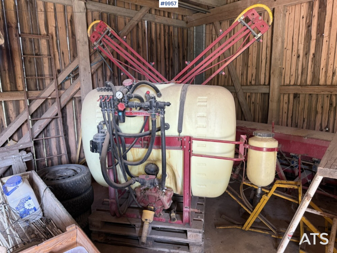 Sprayer Hardi 800L 12m - Tractor mounted sprayer: picture 2 Sprayer Hardi 800L 12m - Tractor mounted sprayer: picture 2