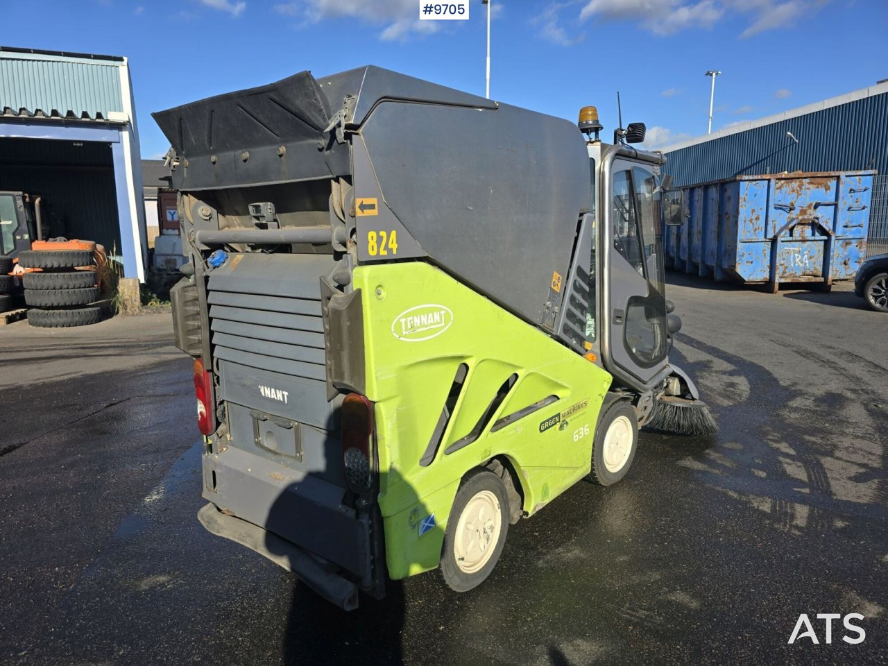 Sweeper - Tennant 636 (SEE VIDEO) - Road sweeper: picture 3 Sweeper - Tennant 636 (SEE VIDEO) - Road sweeper: picture 3