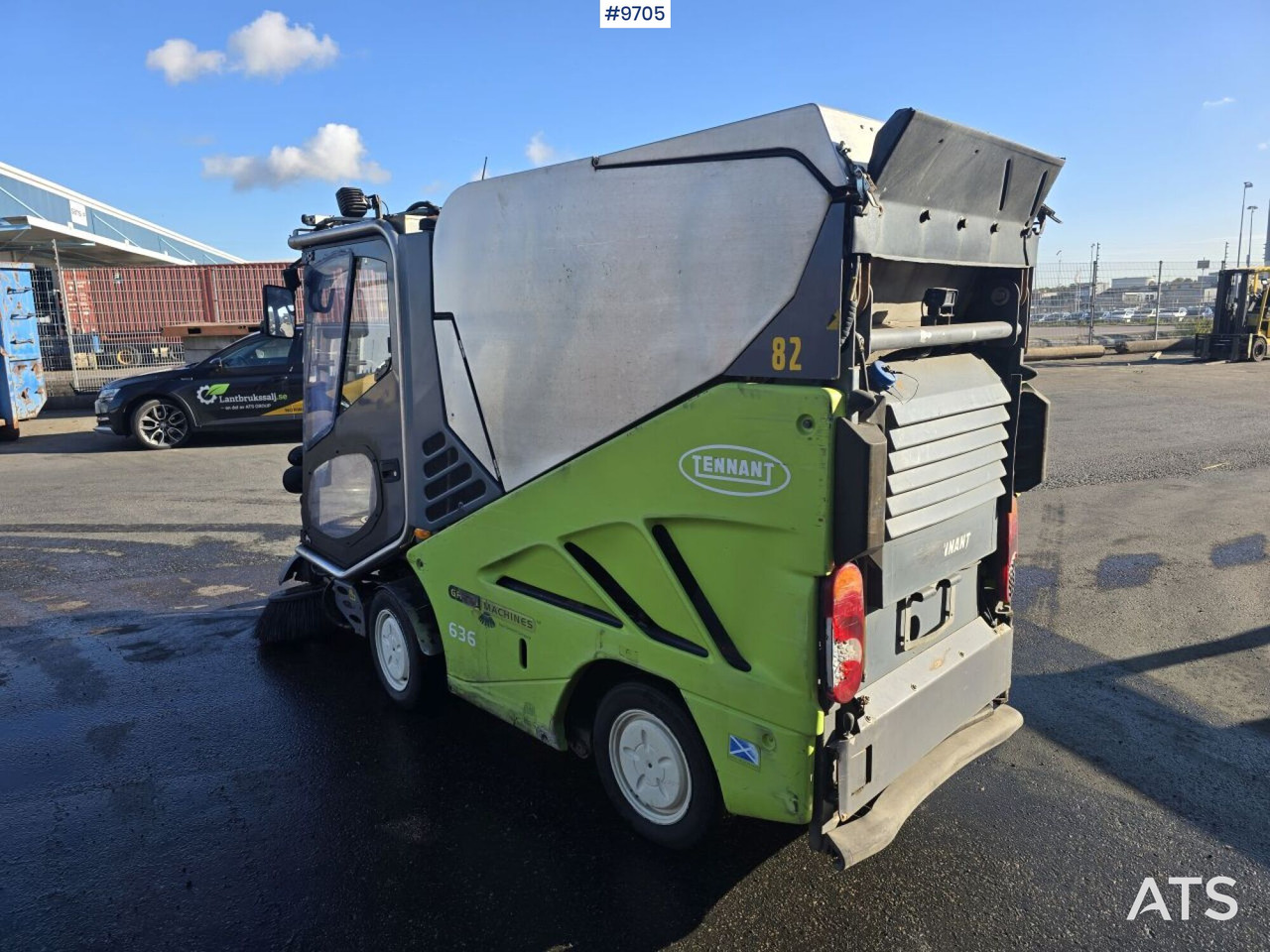 Sweeper - Tennant 636 (SEE VIDEO) - Road sweeper: picture 4 Sweeper - Tennant 636 (SEE VIDEO) - Road sweeper: picture 4