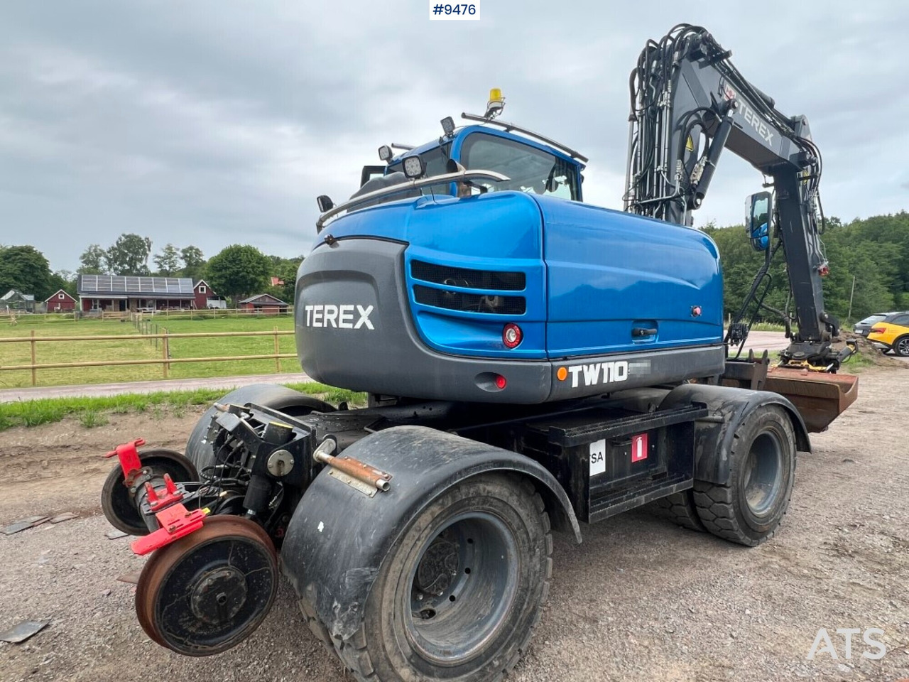Terex TW 110 Railway machine (VIDEO) - Wheel excavator: picture 4 Terex TW 110 Railway machine (VIDEO) - Wheel excavator: picture 4
