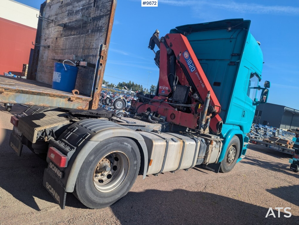 Tractor unit with crane Scania R410 4X2 - Tractor unit: picture 4 Tractor unit with crane Scania R410 4X2 - Tractor unit: picture 4