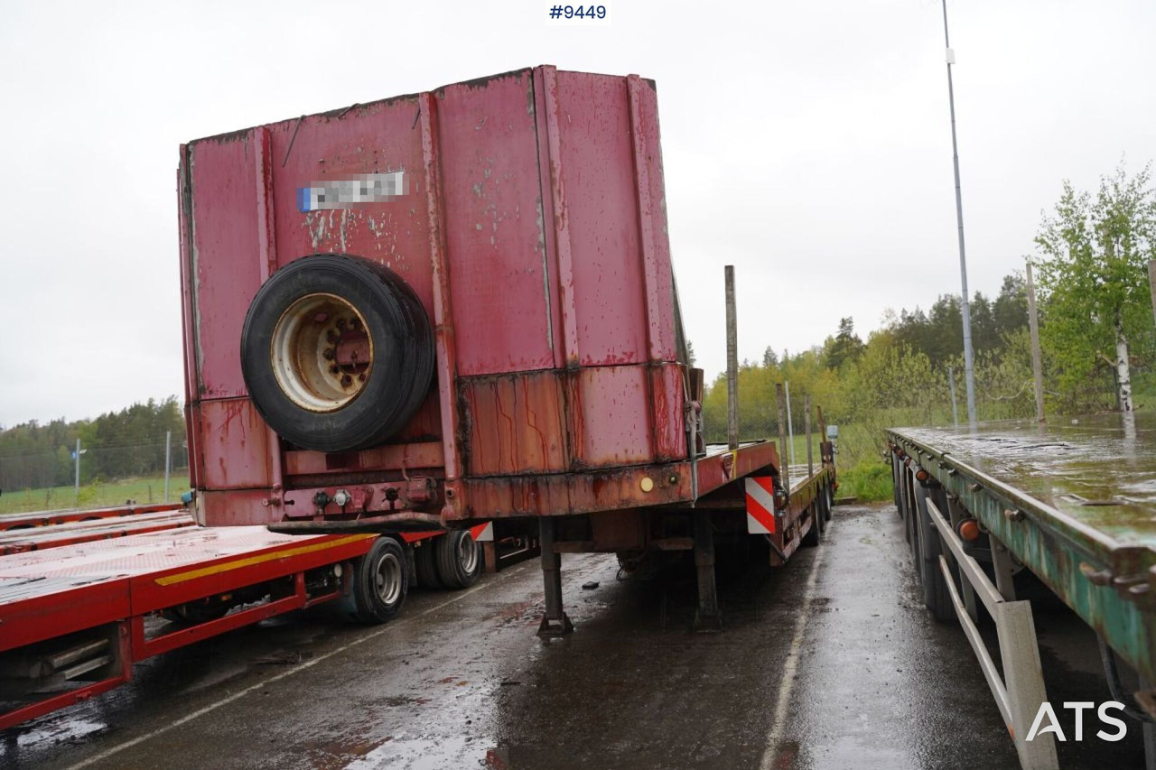 Trombon trailer BROSHUIS E-2190/27 - Low loader trailer: picture 4 Trombon trailer BROSHUIS E-2190/27 - Low loader trailer: picture 4