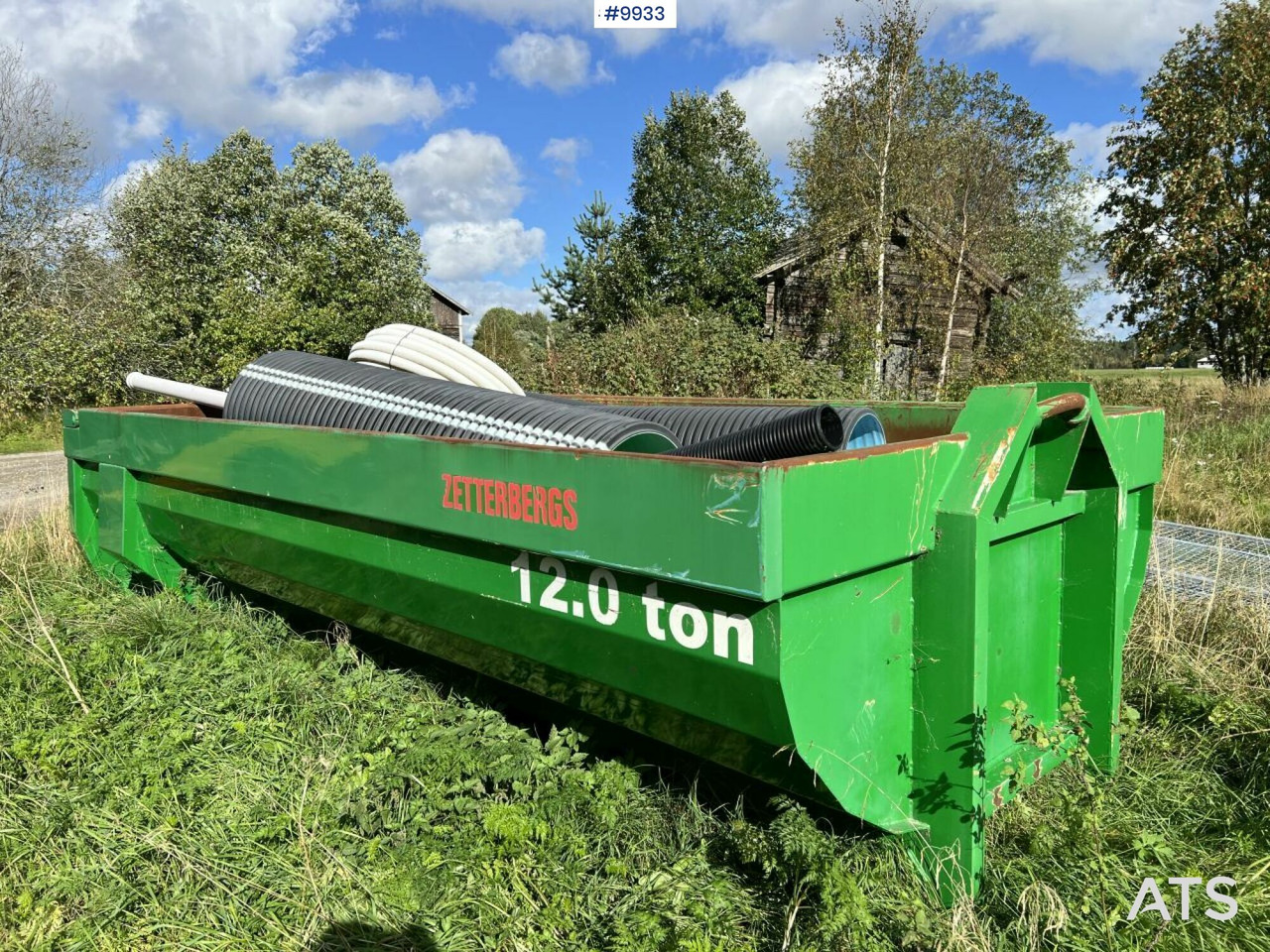 Truck body Zetterberg - Roll-off container: picture 1 Truck body Zetterberg - Roll-off container: picture 1