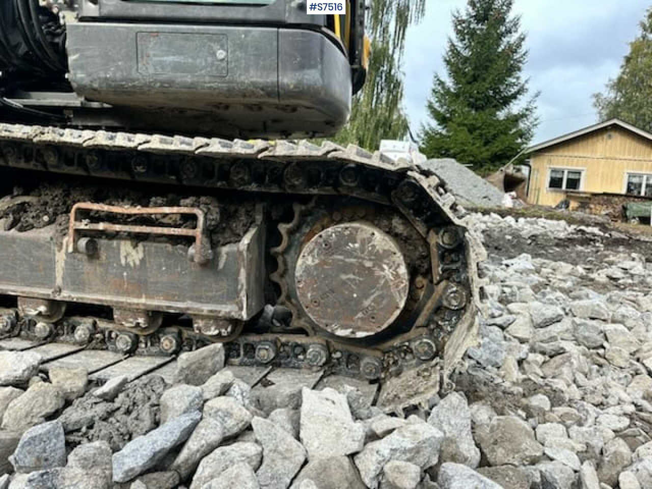 Crawler excavator Volvo ECR145DL Crawler excavator with rotor and buckets: picture 12